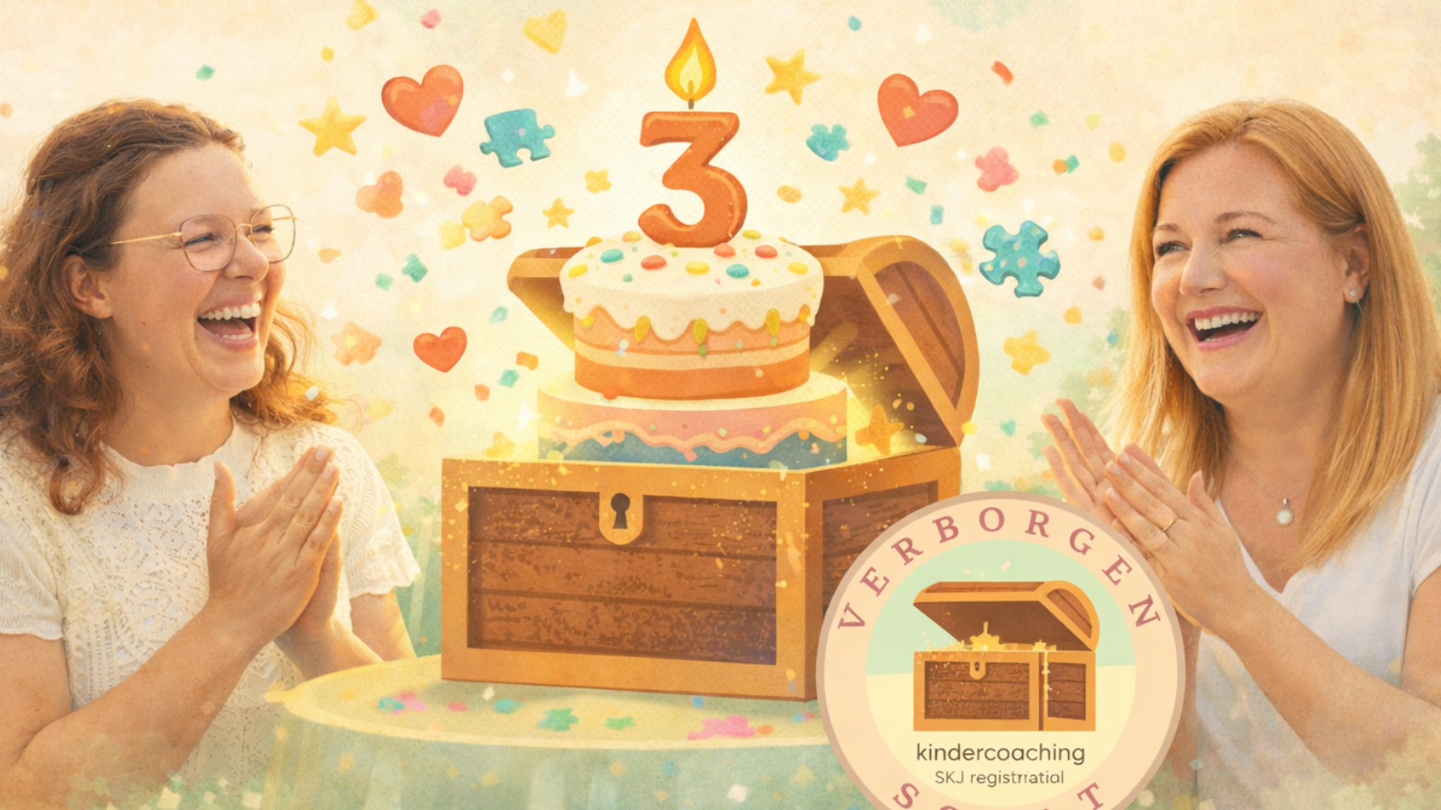 kindercoach praktijk drie jaar bestaan verborgen schat kindercoaching